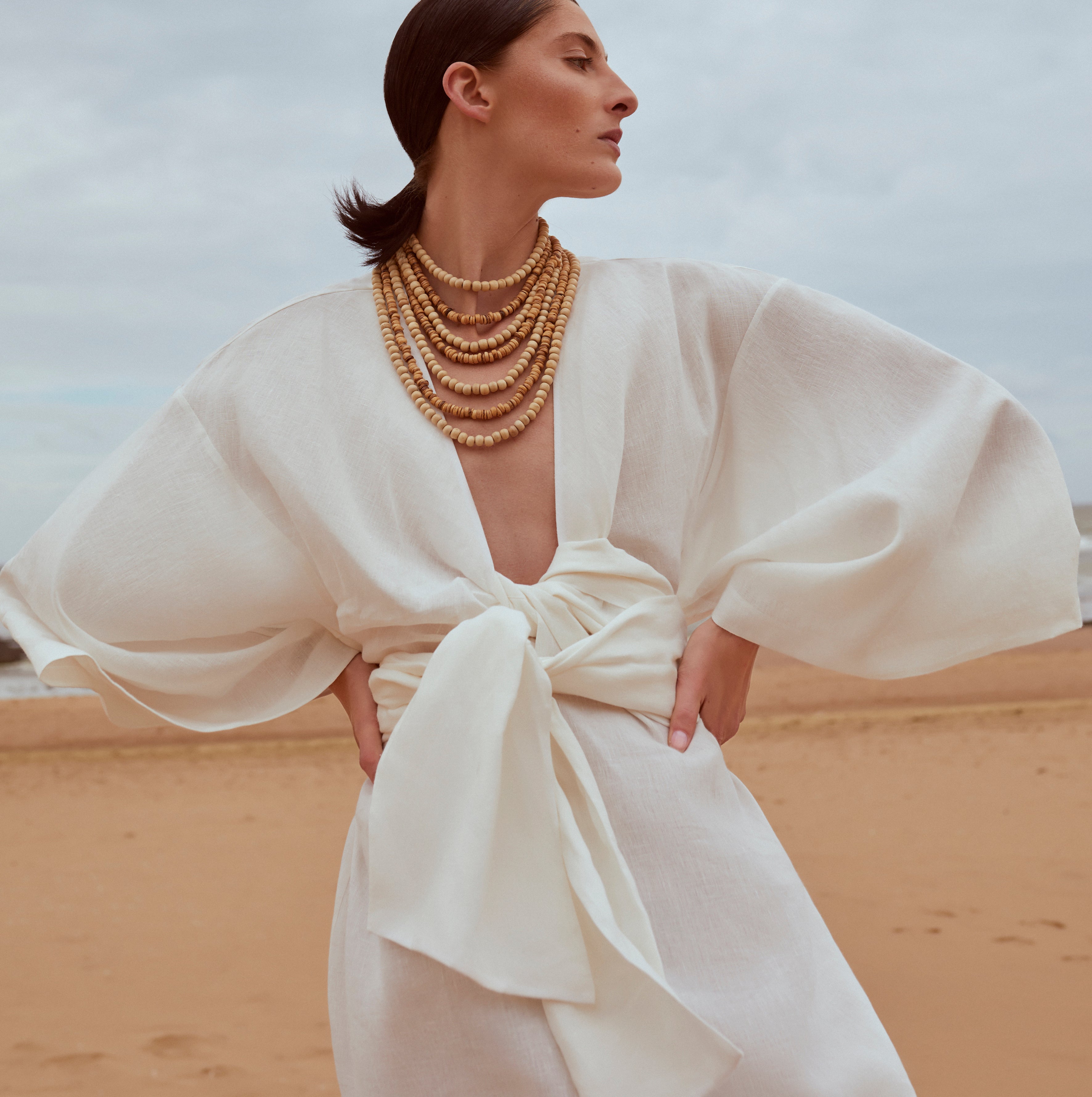 Amara Dress  Piece of White